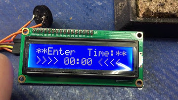 Ardruino display for slider