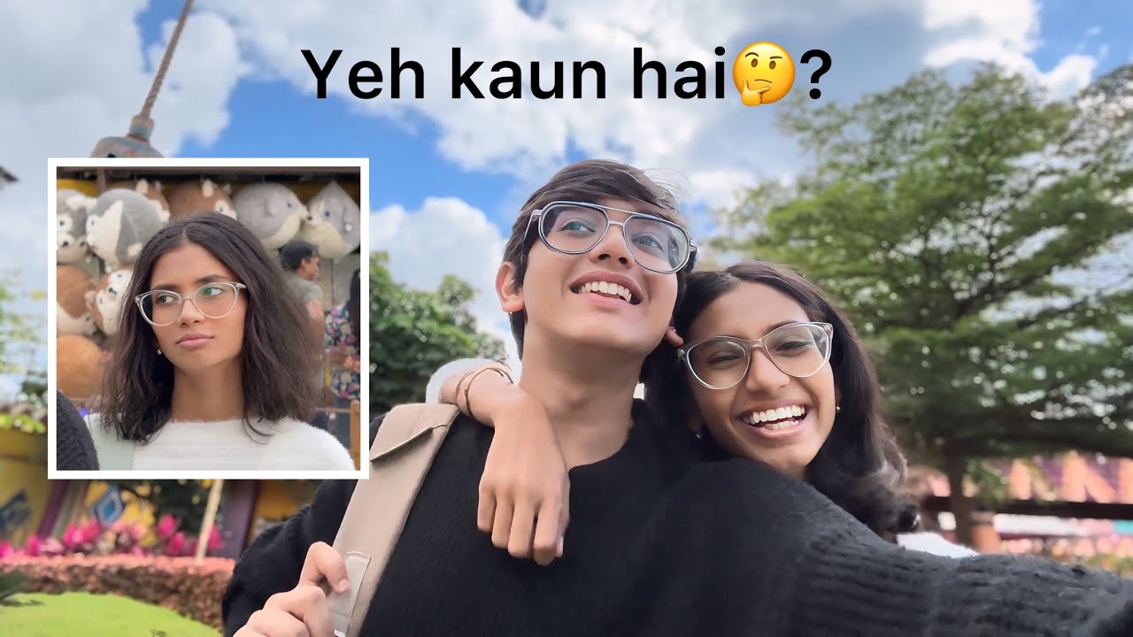 Wet n joy mein ladki peeche lag gayi 🤪🎡