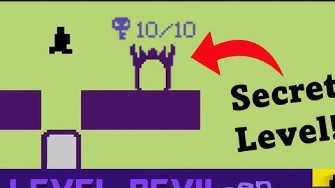 This video is a walkthrough of all 10 Purple Keys and the Secret level in Level Devil.