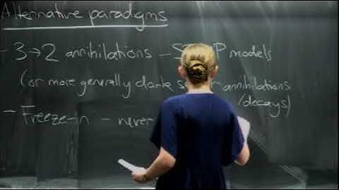 Tracy Slater Lecture 2 on Dark Matter Indirect Detection