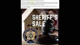elkhart county sheriff sale changes & entry video