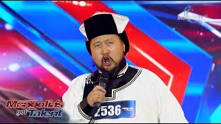 Б.Батболд I Ховд нутгийн торгууд залуу I 1-р шат I Дугаар 8 I Mongolia&#39;s got talent 2018