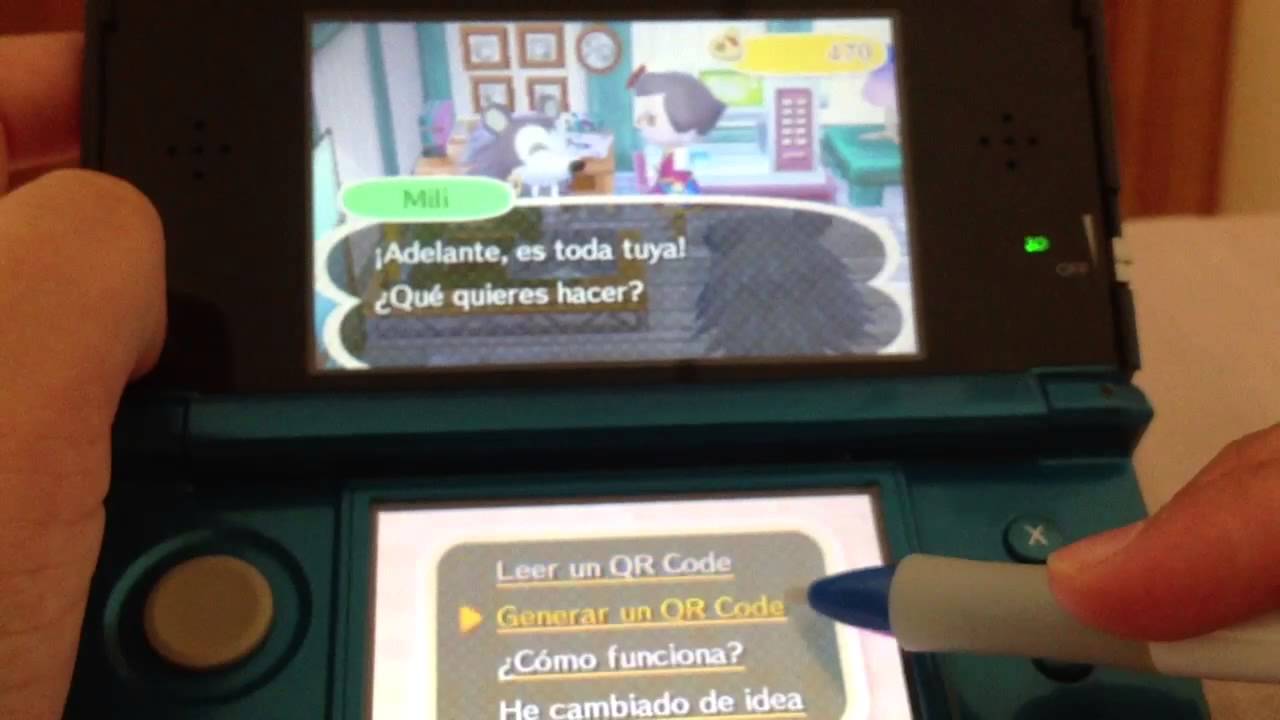 Animal Crossing New Leaf Los Codigos Qr Youtube