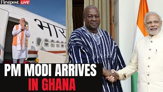 PM Modi in Ghana LIVE: Prime Minister Narendra Modi Arrives in Ghana to Boost India-Africa Ties