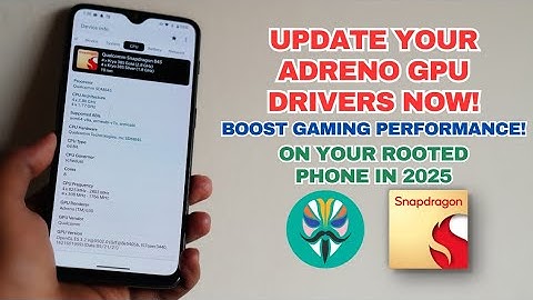 Update GPU Drivers on ANY Rooted Android 📱 | Magisk Module Tutorial 2025