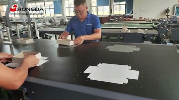 ASJ1000+ABF450 Maquina encolado con formadora de caja/Gluing machine with box wrapping machine