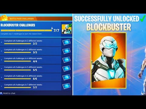 What is Fortnite's Blockbuster skin and how do you unlock it?