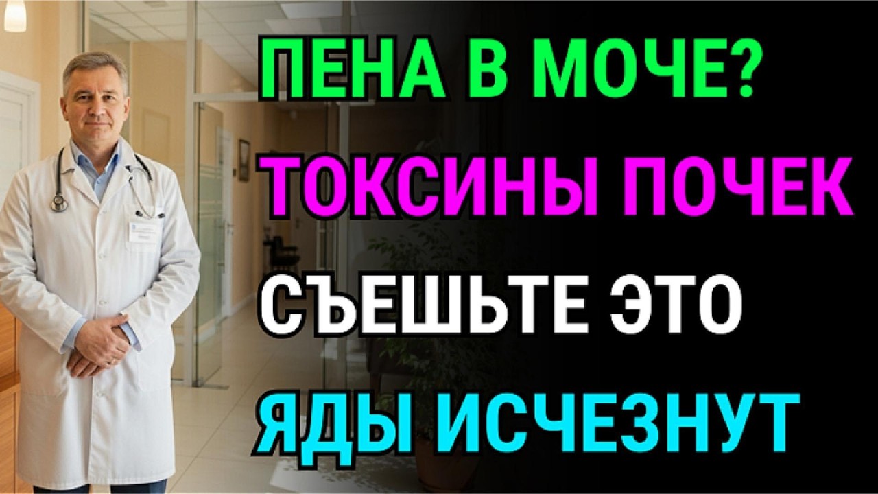 Пена в моче не проходит 10 минут? Это опасный сигнал почек! Сделайте этот утренний тест срочно.