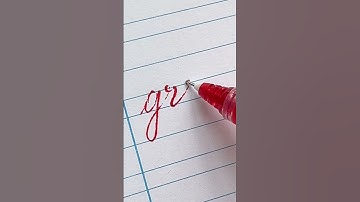 Cursive Handwriting Practice English #Shorts