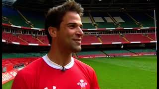 Matthew Murray & Gethin Jones rugby training session with Warren Gatland | BBC Wales News 2008