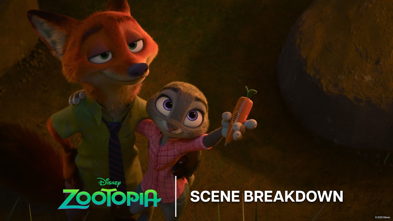 Judy Hopps & Nick Wilde w/ Ginnifer Goodwin - Scene Breakdown
