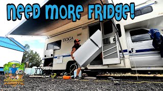 Putting a Residential Fridge In My RV. Only 60 Watts! Double Capacity