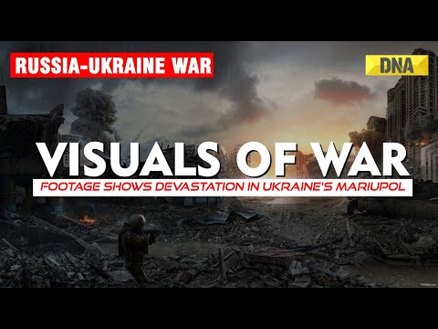 Drone footage shows massive extent of devastation in Ukraine’s Mariupol