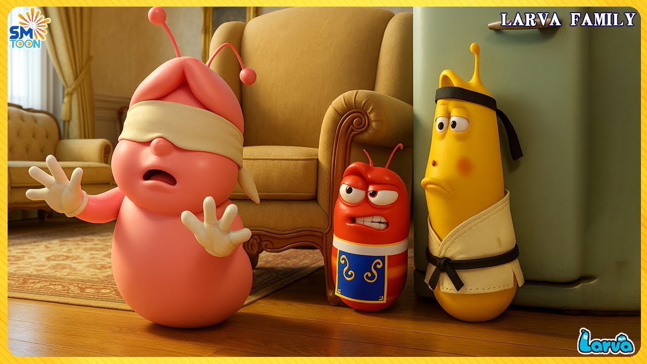 The funniest Larva cartoon moments that bring you laughter and help you relieve stress