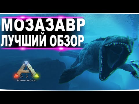 Видео: Мозазавр (Mosasaurus) в АРК. Лучший обзор: приручение, разведение и способности  в ark