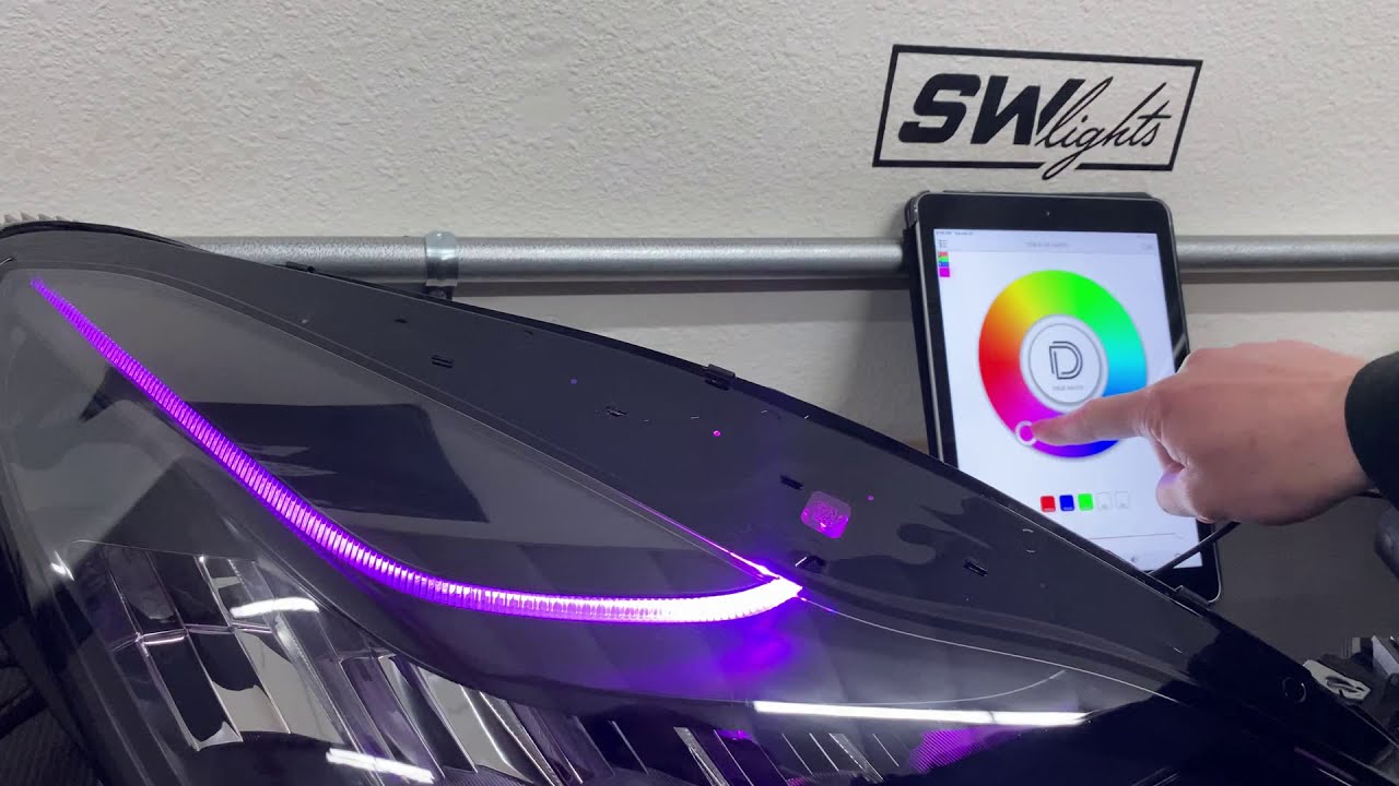 2020 Tesla Model 3 Custom Headlights by SW LIGHTS