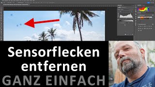 Sensorflecken entfernen - ganz einfach