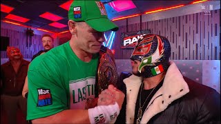 Rey Mysterio Confronts John Cena - Wwe Raw Nov. 10, 2025