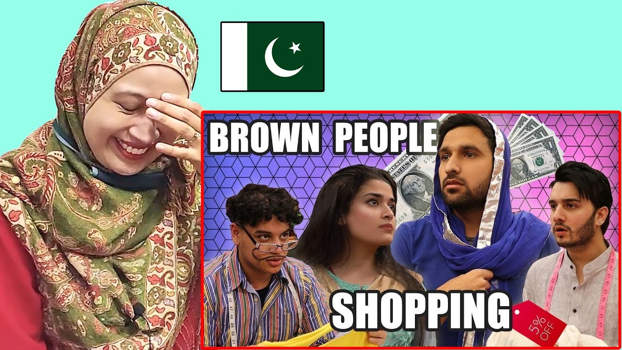 BROWN PEOPLE AND SHOPPING | ZaidAliT | Malaysian Girl Reactions