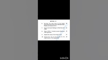 mso -003 questions paper june 2018| IGNOU sociology classes #ignou #sociology #mso