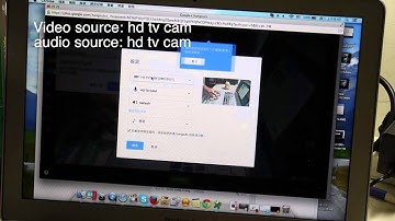 USB2.0 UVC 3G-SDI / HD-SDI  capture card work on MAC google hangouts