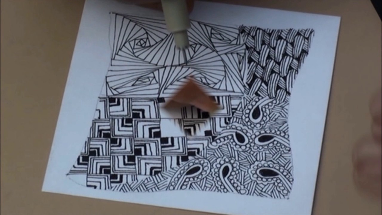 ABC of Zentangle P - YouTube