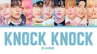 [AI COVER] ZEROBASEONE (ZB1) sing Knock Knock by TWICE