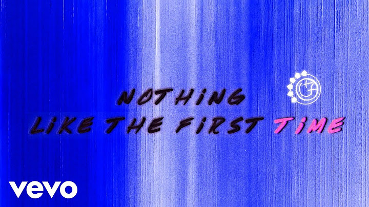 blink-182 - The First Time (Lyric Video)