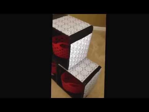 Simple Milk Crate Shelf System Youtube