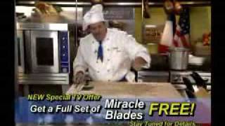 Miracle Blade III TV Infomercial- Part 2: The Perfection Series and the  amazing offer 