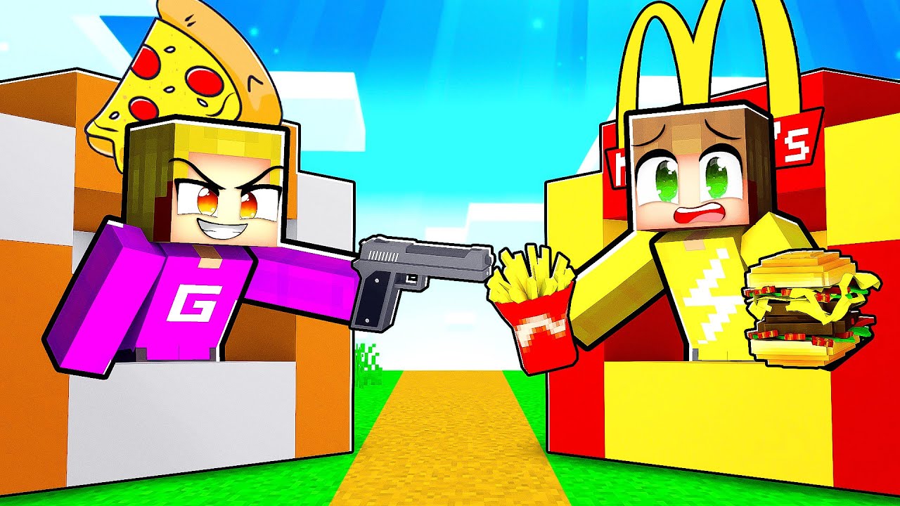 Mick vs Giel Restaurant In Minecraft! (Survival)