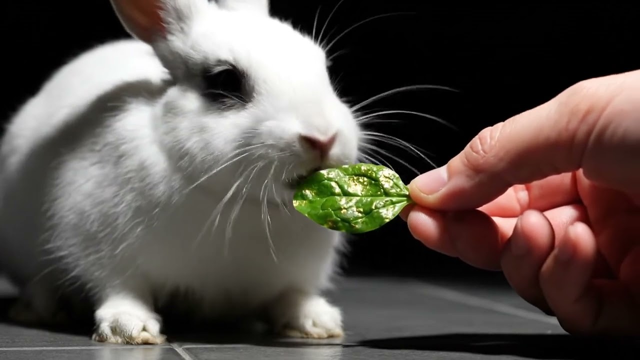 CUTEST THING EVER! 🥹 Baby Bunny having fun all day. 