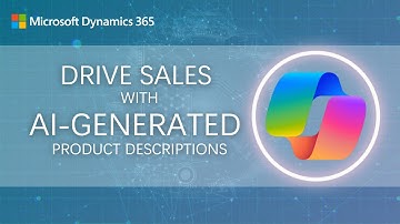 Drive sales with AI-generated product descriptions in Business Central ( 2024 release wave 1)