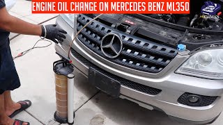 how to change oil on your mercedes benz ml350