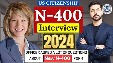 Real Interview of US Citizenship 2024 - N400 Naturalization Interview and Test [Senior Applicant]