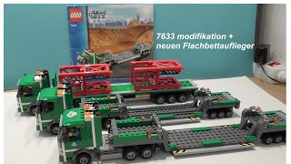 Brickursel  - Sonderfahrzeuge 4, Lego 7633 , Lego Truck, LKW, moc, mod, Flachbettauflieger