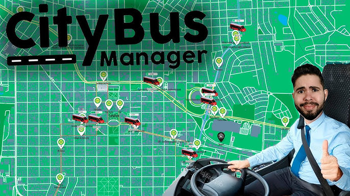 NOVO JOGUINHO DE ÔNIBUS AO VIVO - City Bus Manager 