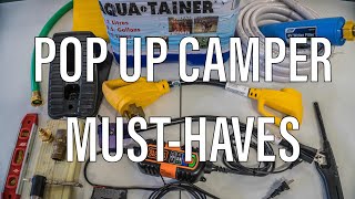 MUSTHAVE Pop Up Camper Accessories | What to Buy for Your Pop Up
