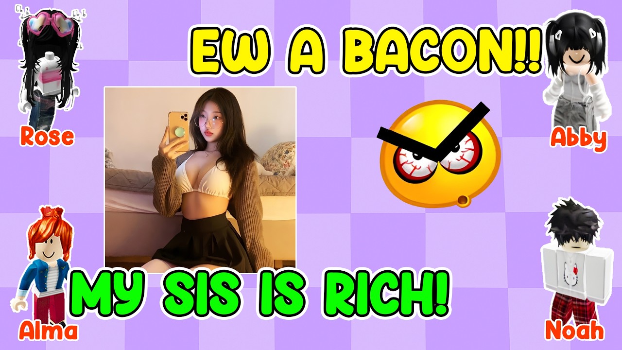 🐷 TEXT TO SPEECH 🐷 My Little Sister Joined My GC And Told Them My Secrets