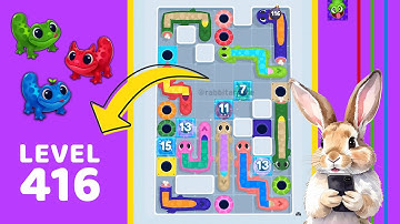 Gecko Out Level 416 Solution Walkthrough