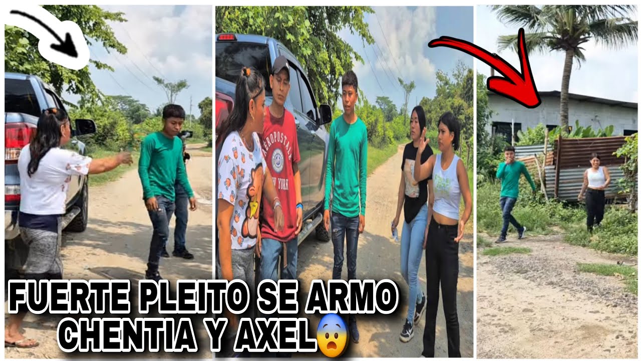 Chentia Llegó Bien Encabr0nad4 a Encontrar a Axel y Melissa en su Casa/que gran pl3ito se armo aquí
