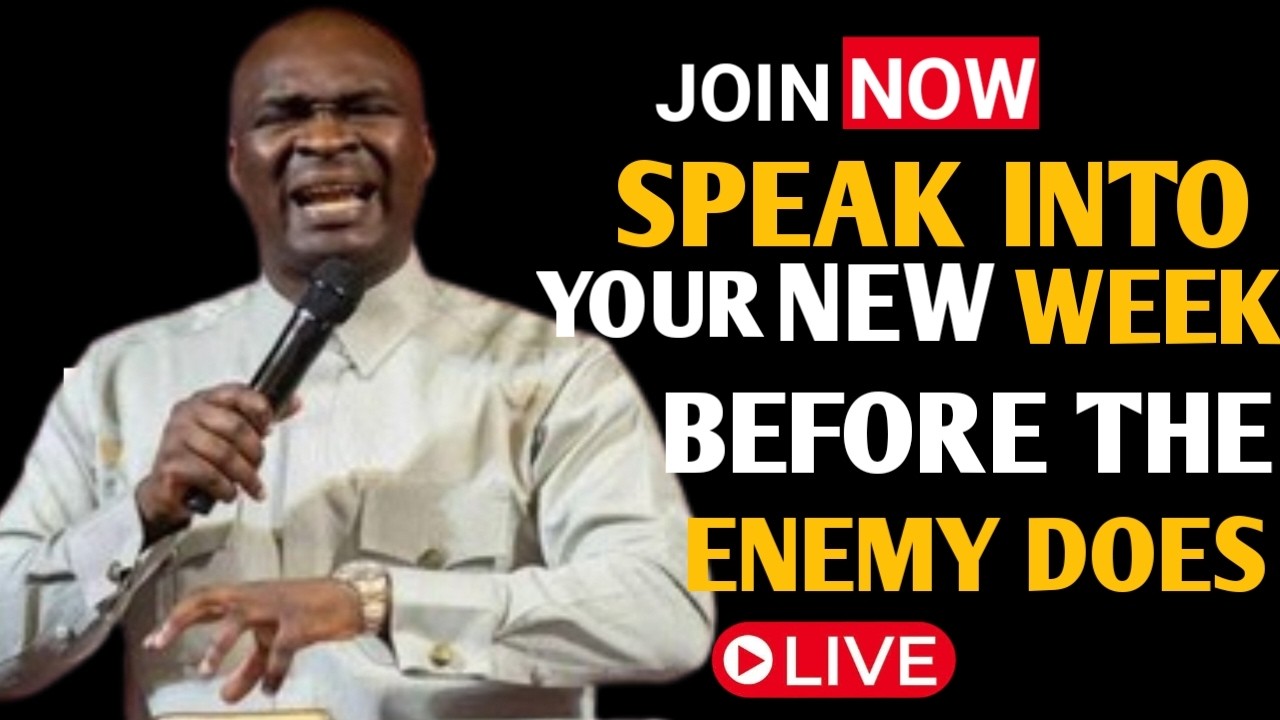 [MONDAY 2ND MARCH, 2026] SPEAK INTO YOUR NEW WEEK BEFORE THE ENEMY DOES | APOSTLE JOSHUA SELMAN