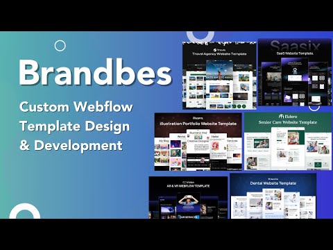 Webflow Templates Made for You | Build Fast, Look Professional-Brandbes