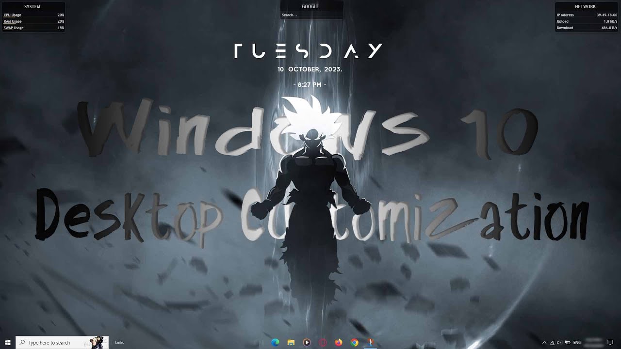 Ultimate Windows 10 Desktop Customization Guide 2023 | devSolves - YouTube
