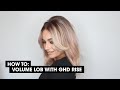 HOW TO ADD VOLUME TO A LOB USING GHD RISE