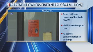 Latitude Five25 owners fined $4.3 million, will immediately give up property