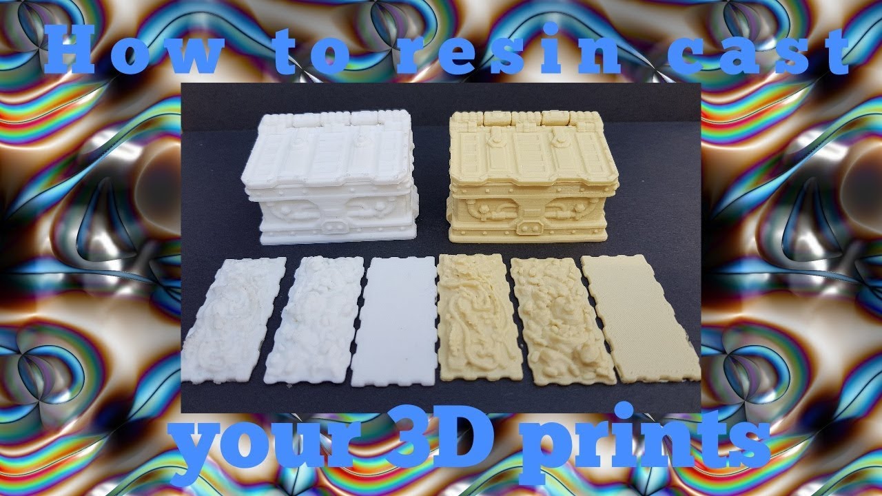 Resin casting your 3d Prints - YouTube