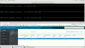 Failover using ovirt-dr script