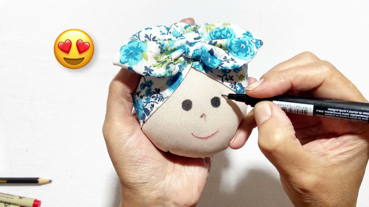 💥🚨Como Fazer BONECA DE TURBANTE! Peso de Porta Simples e Fácil