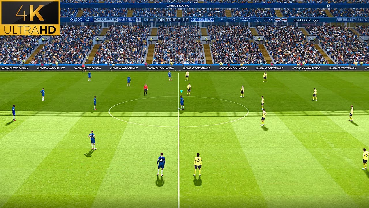 PES 2021 NEW Ultra Realism Graphics Mod | Chelsea vs Burnley | PES 2024 Patch | 4K